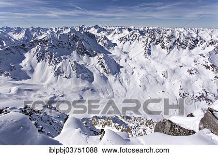 "Panorama of the Stubai Alps and the Otztal Alps, Tyrol, Austria, Europe" View Large Photo Image Stock Photo - "Panorama of the Stubai Alps and the Otztal Alps, Tyrol, Austria, Europe". Fotosearch