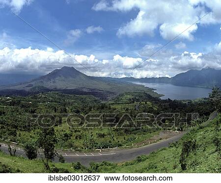 "Panoramic view of Lake Batur, Mt Batur volcano, Batur, Bali, Sudostasien, Indonesia, Asia" View Large Photo Image Stock Photo - "Panoramic view of Lake Batur, Mt Batur volcano, Batur, Bali, Sudostasien, Indonesia, Asia". Fotosearch