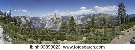 "Panoramic view of the Half Dome, Yosemite National Park, California, United States, North America" View Large Photo Image Stock Image - "Panoramic view of the Half Dome, Yosemite National Park, California, United States, North America". Fotosearch