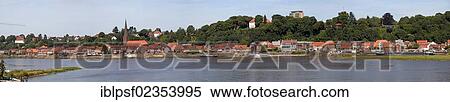 "Panoramic view of the town of Lauenburg Elbe, Lauenburg district, Schleswig-Holstein, Germany, Europe" View Large Photo Image Stock Photography - "Panoramic view of the town of Lauenburg Elbe, Lauenburg district, Schleswig-Holstein, Germany, Europe". Fotosearch