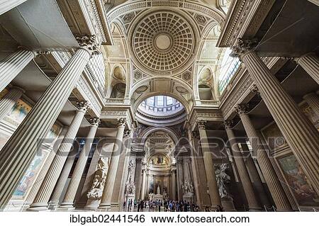 "Pantheon, interior, Paris, France, Europe" View Large Photo Image Stock Photograph - "Pantheon, interior, Paris, France, Europe". Fotosearch