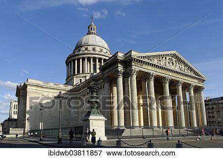 "Pantheon, Rue Soufflot, Sorbonne, 5th Arrondissement, Latin Quarter, Paris, France,, Europe" View Large Photo Image Stock Photo - "Pantheon, Rue Soufflot, Sorbonne, 5th Arrondissement, Latin Quarter, Paris, France,, Europe". Fotosearch