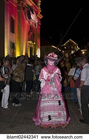 "Parade of mask wearers in front of the historic municipal church, Venetian Fair, on the historic Marktplatz market square, Ludwigsburg, Baden-Wuerttemberg, Germany, Europe" View Large Photo Image Stock Image - "Parade of mask wearers in front of the historic municipal church, Venetian Fair, on the historic Marktplatz market square, Ludwigsburg, Baden-Wuerttemberg, Germany, Europe". Fotosearch