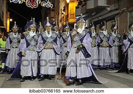 "Parade with costumes at the festival " Fiesta Moros y Cristianos", Christians and Moors, Altea, Costa Blanca, Alicante province, Spain, Europe" View Large Photo Image Stock Photography - "Parade with costumes at the festival " Fiesta Moros y Cristianos", Christians and Moors, Altea, Costa Blanca, Alicante province, Spain, Europe". Fotosearch
