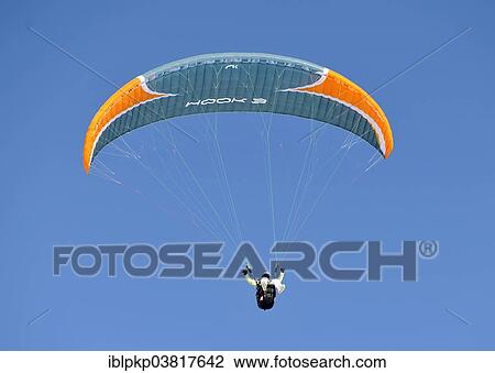 Stock Image - Paraglider. Fotosearch