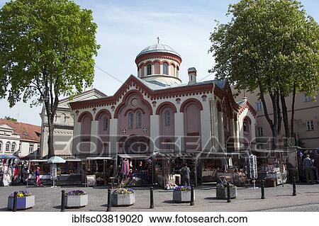 "Paraskovila Piatnickaya Church, Vilnius, Lithuania, Baltic States, Europe" View Large Photo Image Stock Image - "Paraskovila Piatnickaya Church, Vilnius, Lithuania, Baltic States, Europe". Fotosearch
