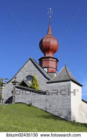 Stock Image - "Parish Church of All Saints, Urach, Voehrenbach, Black Forest, Baden-Wuerttemberg, Germany, Europe". Fotosearch