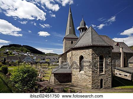 "Parish Church of Saint Servatius, Kirchveischede district, Lennestadt, Sauerland, North Rhine-Westphalia, Germany, Europe, PublicGround, Europe" View Large Photo Image Stock Image - "Parish Church of Saint Servatius, Kirchveischede district, Lennestadt, Sauerland, North Rhine-Westphalia, Germany, Europe, PublicGround, Europe". Fotosearch