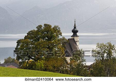"Parish Church of St. Andreas in Steinbach, Salzkammergut region, Upper Austria, Austria, Europe" View Large Photo Image Picture - "Parish Church of St. Andreas in Steinbach, Salzkammergut region, Upper Austria, Austria, Europe". Fotosearch