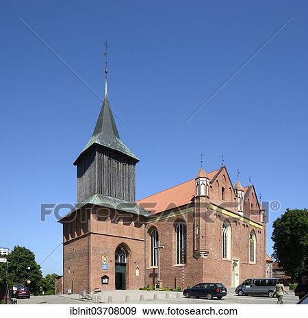 "Parish Church of St. John, Malbork, Pomeranian Voivodeship, Poland, Europe" View Large Photo Image Stock Photo - "Parish Church of St. John, Malbork, Pomeranian Voivodeship, Poland, Europe". Fotosearch