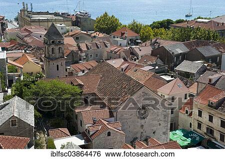 "Parish Church of St. Michael, historic centre, Omis, Split-Dalmatia County, Dalmatia, Croatia, Europe" View Large Photo Image Stock Photograph - "Parish Church of St. Michael, historic centre, Omis, Split-Dalmatia County, Dalmatia, Croatia, Europe". Fotosearch