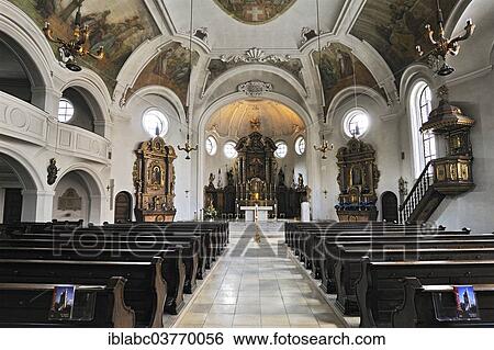 Stock Photograph - "Parish Church of St. Sylvester, Schwabing, Munich, Upper Bavaria, Bavaria, Germany, Europe". Fotosearch
