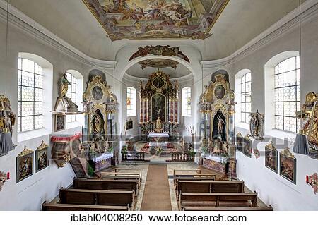 Stock Image - "Parish Church of St. Vitus, Kottingworth, Beilngries, Bavaria, Germany, Europe". Fotosearch