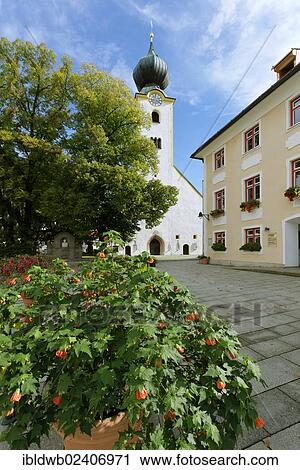 "Parish Church of the Assumption, Grassau, Chiemgau, Upper Bavaria, Bavaria, Germany, Europe" View Large Photo Image Stock Image - "Parish Church of the Assumption, Grassau, Chiemgau, Upper Bavaria, Bavaria, Germany, Europe". Fotosearch