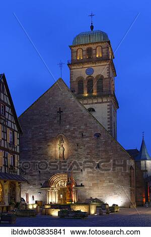 "Parish Church of the Holy Cross, Kaysersberg, Haut-Rhin, Alsace, France, Europe" View Large Photo Image Stock Image - "Parish Church of the Holy Cross, Kaysersberg, Haut-Rhin, Alsace, France, Europe". Fotosearch