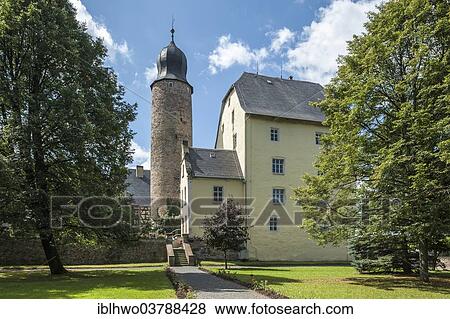 "Park view, Eisfelder Schloss castle, Eisfeld, Thuringia, Germany, Europe" View Large Photo Image Stock Photo - "Park view, Eisfelder Schloss castle, Eisfeld, Thuringia, Germany, Europe". Fotosearch