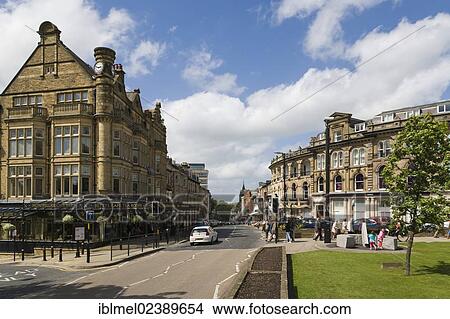 "Parliament Street with Betty's Cafe and Tea Rooms, Harrogate, North Yorkshire, England, United Kingdom, Europe" View Large Photo Image Picture - "Parliament Street with Betty's Cafe and Tea Rooms, Harrogate, North Yorkshire, England, United Kingdom, Europe". Fotosearch