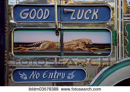 "Part of a decorated truck, Mongar, Mongar District, Bhutan, Asia" View Large Photo Image Stock Photo - "Part of a decorated truck, Mongar, Mongar District, Bhutan, Asia". Fotosearch