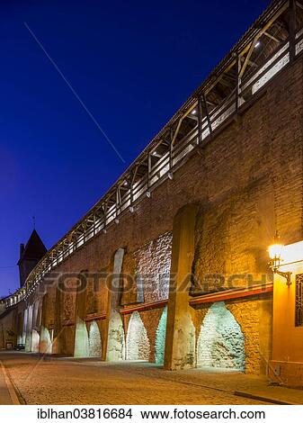 "Part of the city wall, Vanalinn, Tallinn, Harju, Estonia, Europe" View Large Photo Image Picture - "Part of the city wall, Vanalinn, Tallinn, Harju, Estonia, Europe". Fotosearch