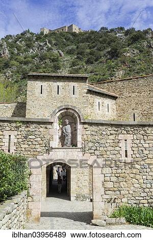 "Part of the fortification of the city, Villefranche-de-Conflent, Languedoc-Roussillon, France, Europe" View Large Photo Image Stock Photo - "Part of the fortification of the city, Villefranche-de-Conflent, Languedoc-Roussillon, France, Europe". Fotosearch