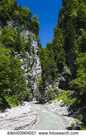 "Partnach mountain stream at the entrance to the Partnach Gorge, Partnachklamm, Garmisch-Partenkirchen, Upper Bavaria, Bavaria, Germany, Europe" View Large Photo Image Stock Photo - "Partnach mountain stream at the entrance to the Partnach Gorge, Partnachklamm, Garmisch-Partenkirchen, Upper Bavaria, Bavaria, Germany, Europe". Fotosearch