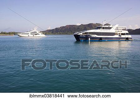 "Passenger ferry, Denis Island, Seychelles, Africa" View Large Photo Image Stock Image - "Passenger ferry, Denis Island, Seychelles, Africa". Fotosearch