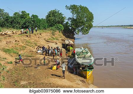 "Passenger ferry, near Belon'i Tsiribihina, Morondava, Toliara province, Madagascar, Africa" View Large Photo Image Stock Photograph - "Passenger ferry, near Belon'i Tsiribihina, Morondava, Toliara province, Madagascar, Africa". Fotosearch