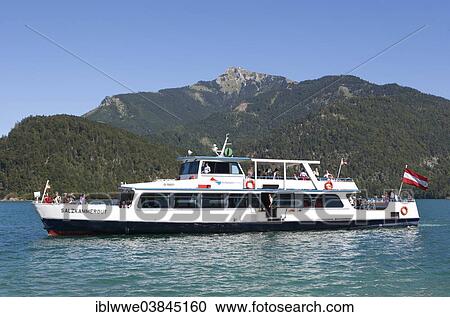 "Passenger ship Salzkammergut, Wolfgangseeschifffahrt company, Schafberg, Wolfgangsee, Sankt Gilgen, Salzkammergut, Salzburg State, Austria, Europe" View Large Photo Image Stock Image - "Passenger ship Salzkammergut, Wolfgangseeschifffahrt company, Schafberg, Wolfgangsee, Sankt Gilgen, Salzkammergut, Salzburg State, Austria, Europe". Fotosearch
