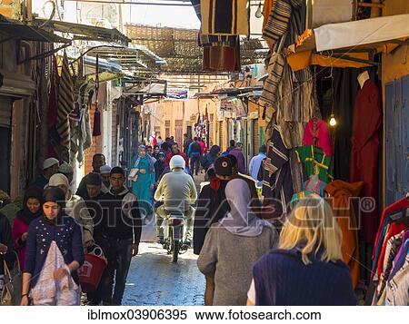 "Passers-by in the narrow Derb Dabachi lane, Medina, Marrakech, Marrakech-Tensift-Al Haouz, Morocco, Africa" View Large Photo Image Stock Photography - "Passers-by in the narrow Derb Dabachi lane, Medina, Marrakech, Marrakech-Tensift-Al Haouz, Morocco, Africa". Fotosearch