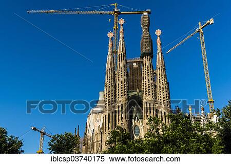 "Passion facade, Basilica Sagrada Familia, by architect Antoni Gaudi, Barcelona, Catalonia, Spain, Europe" View Large Photo Image Stock Photography - "Passion facade, Basilica Sagrada Familia, by architect Antoni Gaudi, Barcelona, Catalonia, Spain, Europe". Fotosearch