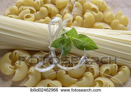 "Pasta, basil" View Large Photo Image Stock Photograph - "Pasta, basil". Fotosearch