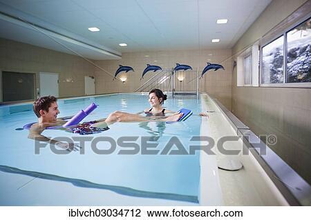 Patient and physiotherapist during underwater therapy View Large Photo Image Stock Image - Patient and physiotherapist during underwater therapy. Fotosearch