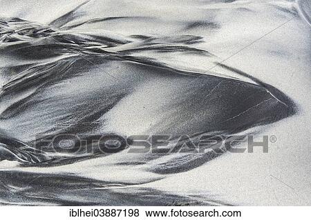 Stock Photo - Patterns in the sand. Fotosearch