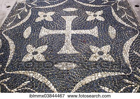 Stock Photo - "Pavement, Portas Novas, Madeira, Portugal, Europe". Fotosearch