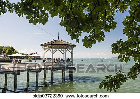 "Pavilion with a bar on Lake Constance, Bregenz, Vorarlberg, Austria, Europe" View Large Photo Image Stock Image - "Pavilion with a bar on Lake Constance, Bregenz, Vorarlberg, Austria, Europe". Fotosearch