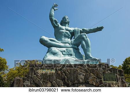 "Peace statue in the Peace Park, Nagasaki, Japan, Asia" View Large Photo Image Stock Image - "Peace statue in the Peace Park, Nagasaki, Japan, Asia". Fotosearch