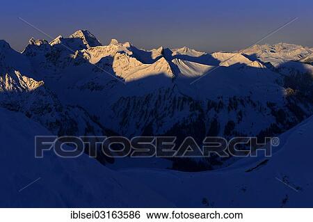 "Peaks of Mt Zitterklapfen and Mt Toblermannskopf in the morning light, Baad, Kleinwalsertal, Vorarlberg, Austria, Europe" View Large Photo Image Stock Photograph - "Peaks of Mt Zitterklapfen and Mt Toblermannskopf in the morning light, Baad, Kleinwalsertal, Vorarlberg, Austria, Europe". Fotosearch