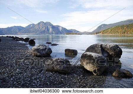 "Pebbles and large stones, Lake Walchen, Upper Bavaria, Bavaria, Germany, Europe" View Large Photo Image Stock Image - "Pebbles and large stones, Lake Walchen, Upper Bavaria, Bavaria, Germany, Europe". Fotosearch