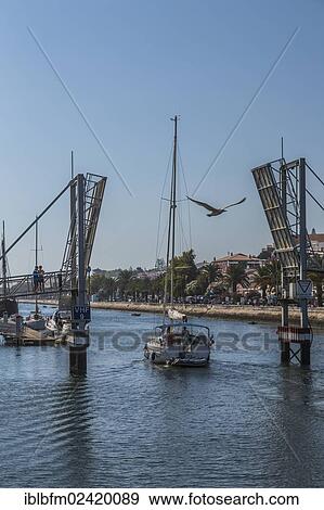 Pedestrian bridge, marina, Lagos, Algarve, Portugal, Europe View Large Photo Image Stock Photo - Pedestrian bridge, marina, Lagos, Algarve, Portugal, Europe. Fotosearch