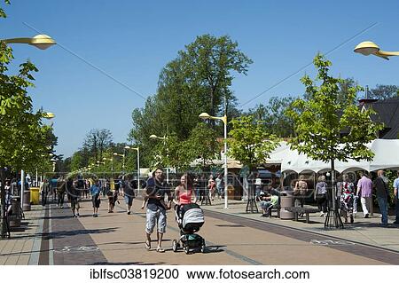 "Pedestrian zone, Palanga, Lithuania, Baltic States, Europe" View Large Photo Image Stock Image - "Pedestrian zone, Palanga, Lithuania, Baltic States, Europe". Fotosearch