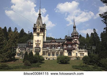"Pele? Ö Castle, Sinaia, Prahova County, Wallachia, Romania, Europe" View Large Photo Image Stock Photography - "Pele? Ö Castle, Sinaia, Prahova County, Wallachia, Romania, Europe". Fotosearch