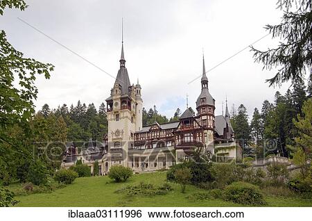 "Pele? Ö Castle, Transylvania, Romania, Europe" View Large Photo Image Stock Photograph - "Pele? Ö Castle, Transylvania, Romania, Europe". Fotosearch