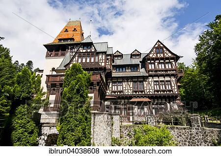 "Pelisor castle, Sinaia, Romania, Europe" View Large Photo Image Stock Photo - "Pelisor castle, Sinaia, Romania, Europe". Fotosearch