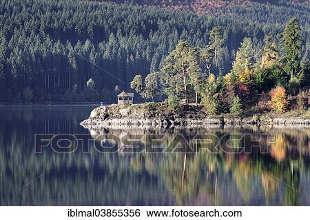 "Peninsula with a shelter at Schluchsee Lake, Black Forest, Baden-Wurttemberg, Germany, Europe" View Large Photo Image Stock Photograph - "Peninsula with a shelter at Schluchsee Lake, Black Forest, Baden-Wurttemberg, Germany, Europe". Fotosearch