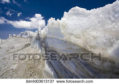 "Penitent snow near the glacier of the volcano Iztaccihuatl, Iztaccihuatl Popocatepetl National Park, Puebla, Mexico, North America" View Large Photo Image Stock Photo - "Penitent snow near the glacier of the volcano Iztaccihuatl, Iztaccihuatl Popocatepetl National Park, Puebla, Mexico, North America". Fotosearch