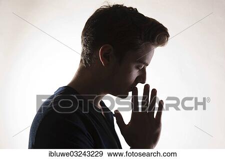 "Pensive young man, backlit, Mannheim, Baden-Wurttemberg, Germany, Europe" View Large Photo Image Stock Photo - "Pensive young man, backlit, Mannheim, Baden-Wurttemberg, Germany, Europe". Fotosearch
