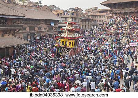 "People at Taumadhi Tol square, traditional chariot race, Bisket Jatra New Year celebrations, Bhaktapur, Nepal, Asia" View Large Photo Image Stock Photo - "People at Taumadhi Tol square, traditional chariot race, Bisket Jatra New Year celebrations, Bhaktapur, Nepal, Asia". Fotosearch