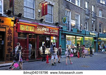 "People shopping, Lisle Street, Chinatown, Soho, West End, London, England, United Kingdom, Europe" View Large Photo Image Stock Photograph - "People shopping, Lisle Street, Chinatown, Soho, West End, London, England, United Kingdom, Europe". Fotosearch