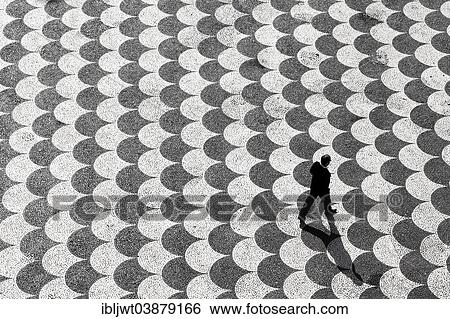 "Person seen from above crossing Praca do Municipio square, Funchal, Madeira, Portugal, Europe" View Large Photo Image Stock Photograph - "Person seen from above crossing Praca do Municipio square, Funchal, Madeira, Portugal, Europe". Fotosearch