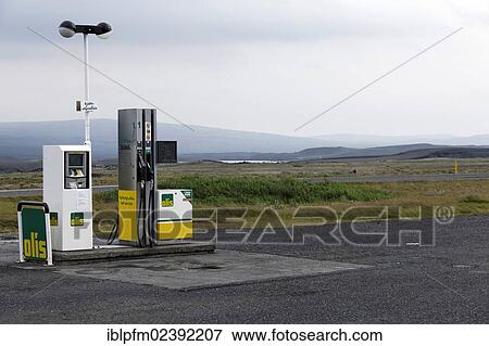 "Petrol and diesel pumps, Landmannalaugar, Iceland, Europe" View Large Photo Image Stock Photo - "Petrol and diesel pumps, Landmannalaugar, Iceland, Europe". Fotosearch